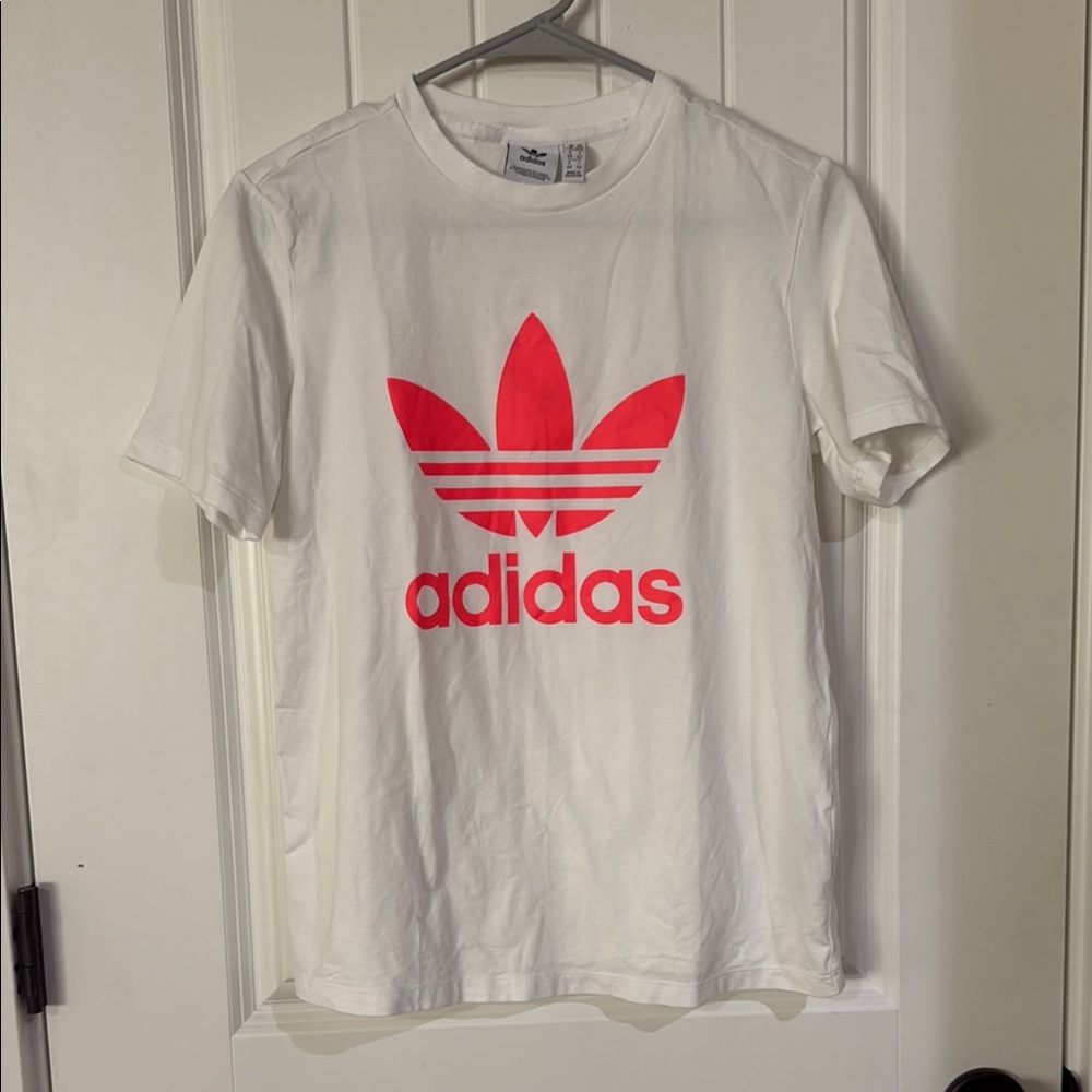 Adidas White T-Shirt
